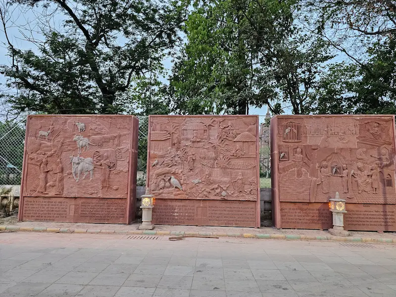 Sarnath Dharmapala Road beautification 